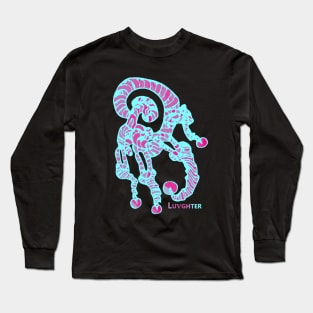 LUVGHTER - Original, Mr Pink Mrs Blue Long Sleeve T-Shirt